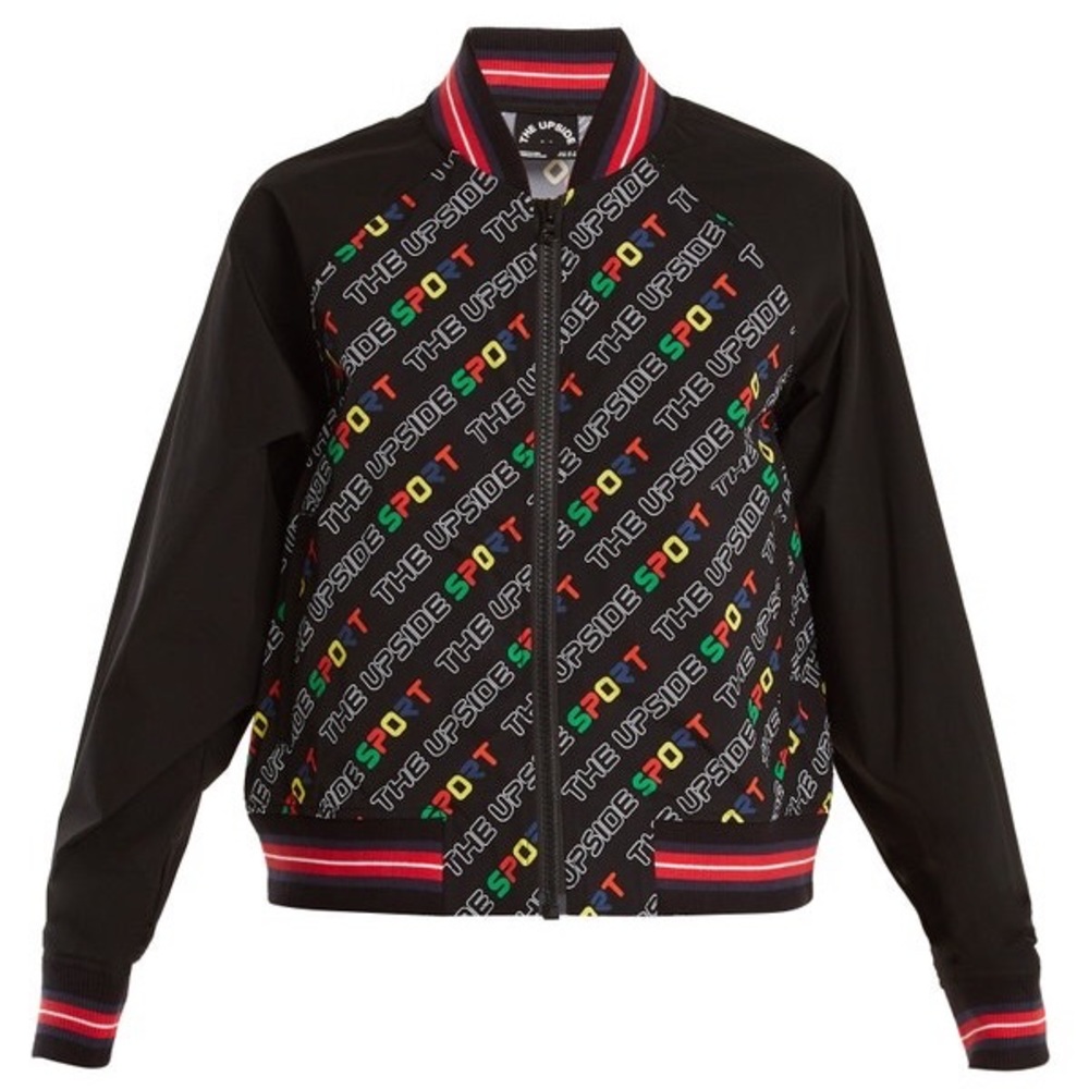 $219 NWT Bandier x The Upside Sporty Bomber Jacket